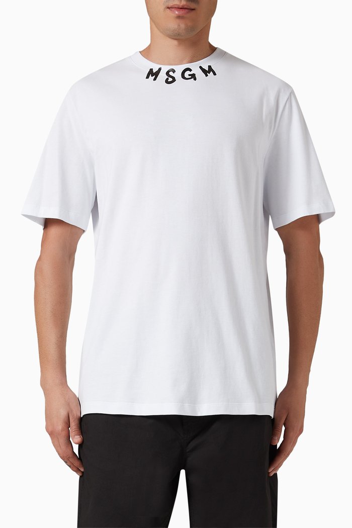 

Logo T-Shirt in Cotton, White