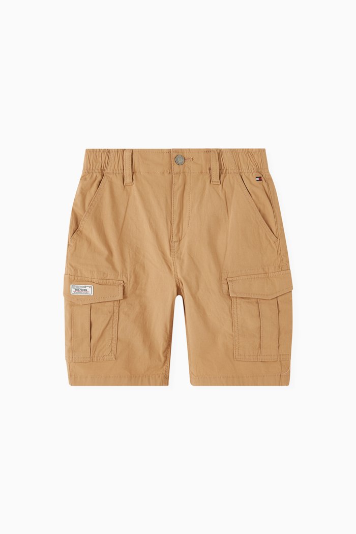 

Monotype Straight Cargo Shorts in Organic-cotton, Neutral