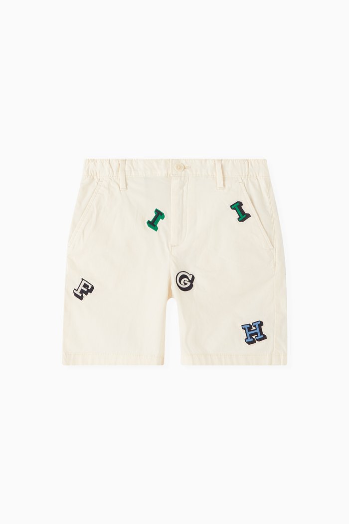 

Monotype Relaxed Chino Shorts in Cotton, Neutral