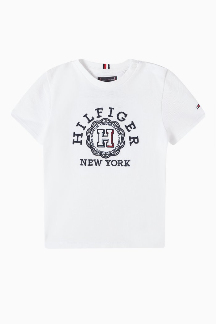 

Archive Crest Logo T-shirt in Cotton, White