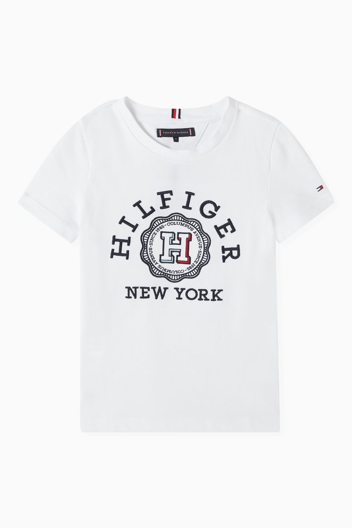 

Monotype Archive Crest Logo T-Shirt in Cotton, White