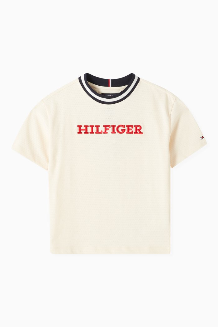 

Logo T-shirt in Cotton-blend, Neutral