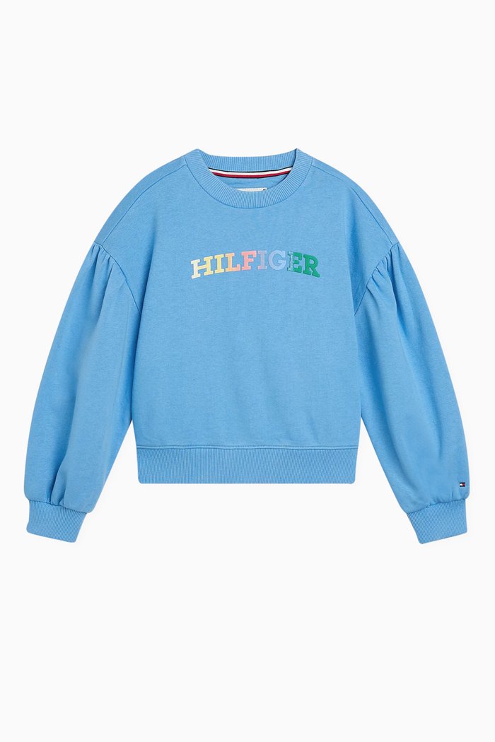

Monotype Sweatshirt in Cotton-blend, Blue