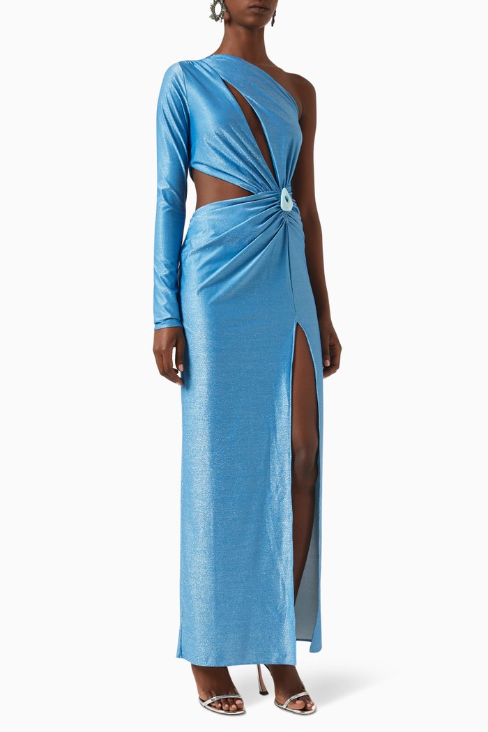 

Talita Cut-out Dress, Blue