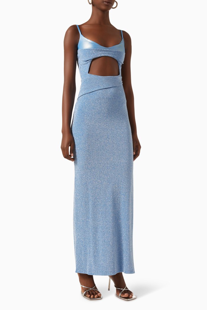 

Atlas Cut-out Maxi Dress, Multicolour