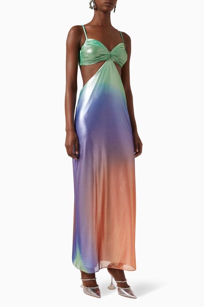 Kamala Cut-out Dress, Multicolour