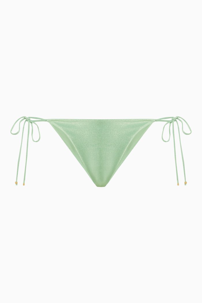 

Alpha Bikini Briefs in Lycra, Green