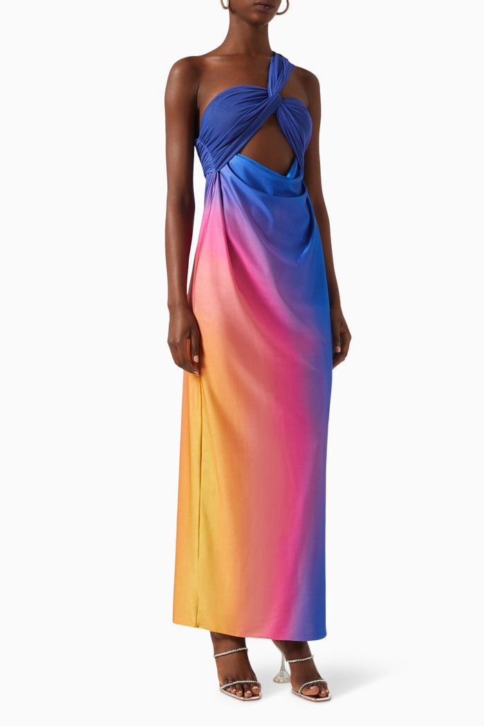 

Eliza Cut-out Dress, Multicolour