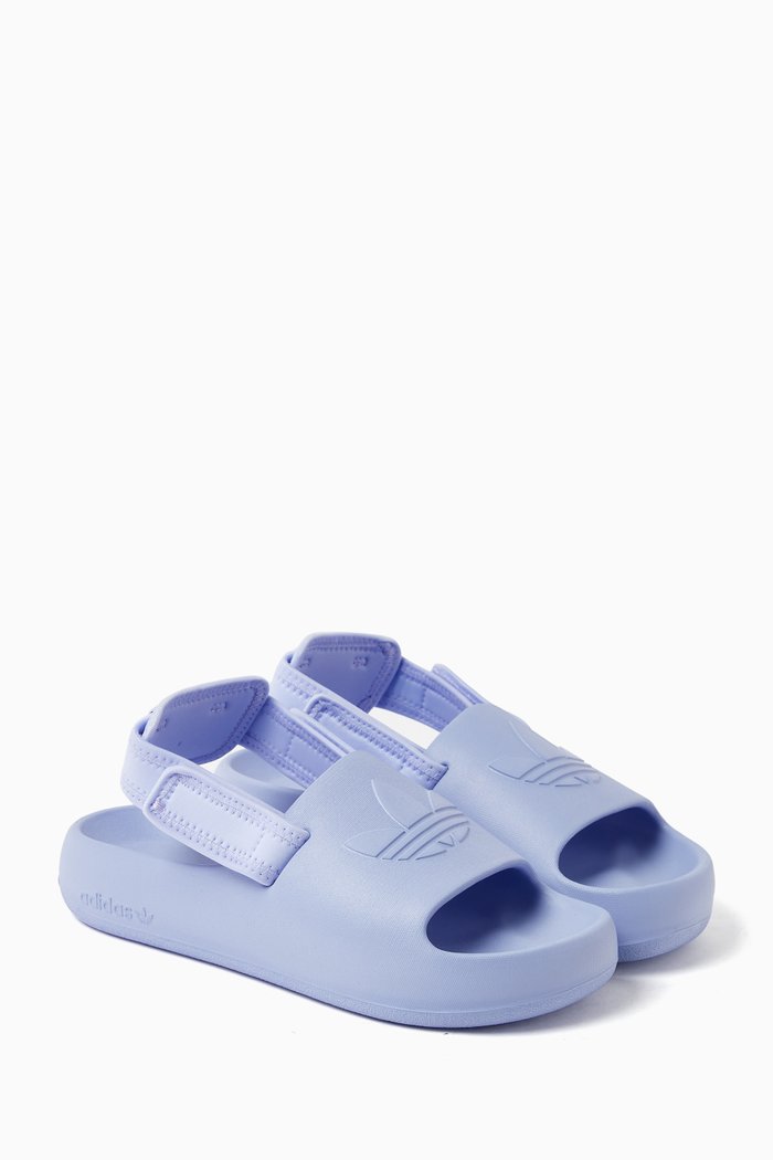 

AdiFOM Adilette Sandals in EVA Rubber, Purple