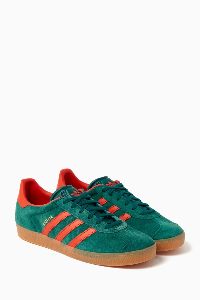 

Gazelle Sneakers in Suede, Green