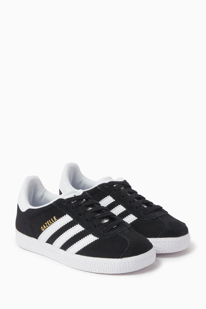 

Gazelle Shoes in Suede, Black