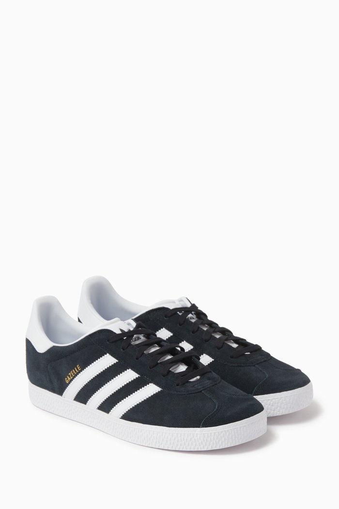 

Gazelle Shoes in Suede, Black