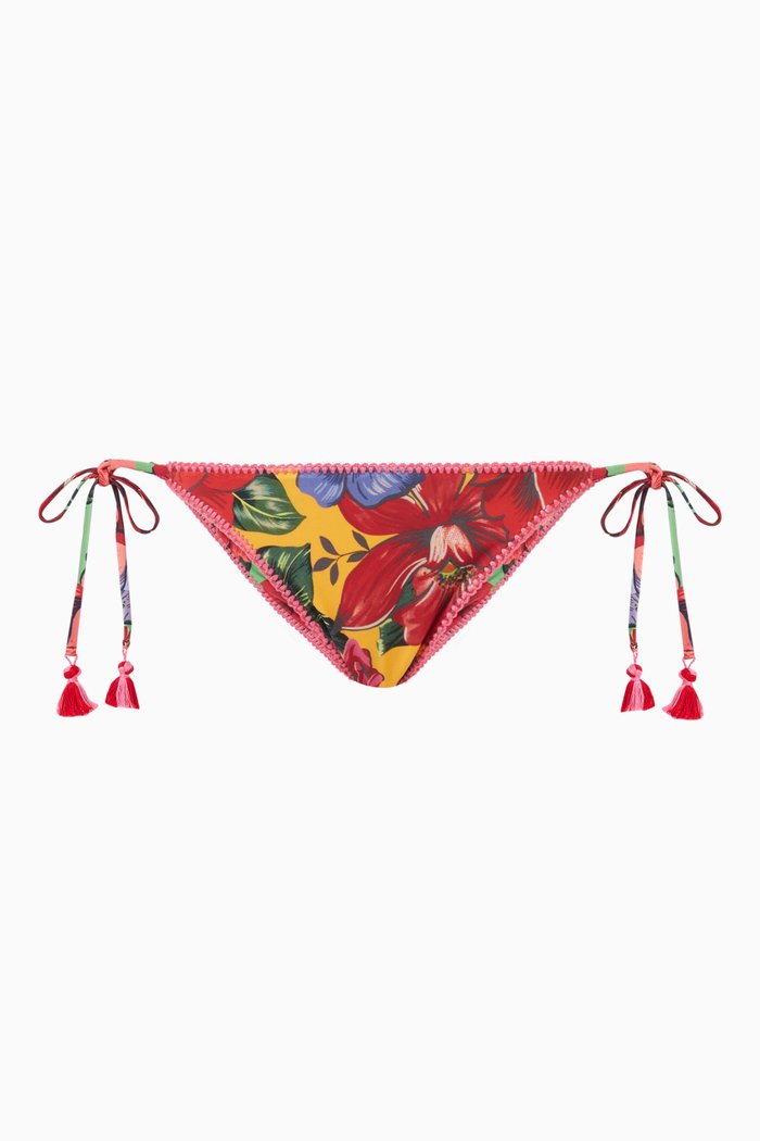 

Winter Chita Bikini Bottoms in Stretch Nylon, Green