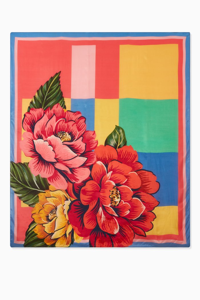 

Winter Chita Panneaux Pareo in Viscose, Multicolour