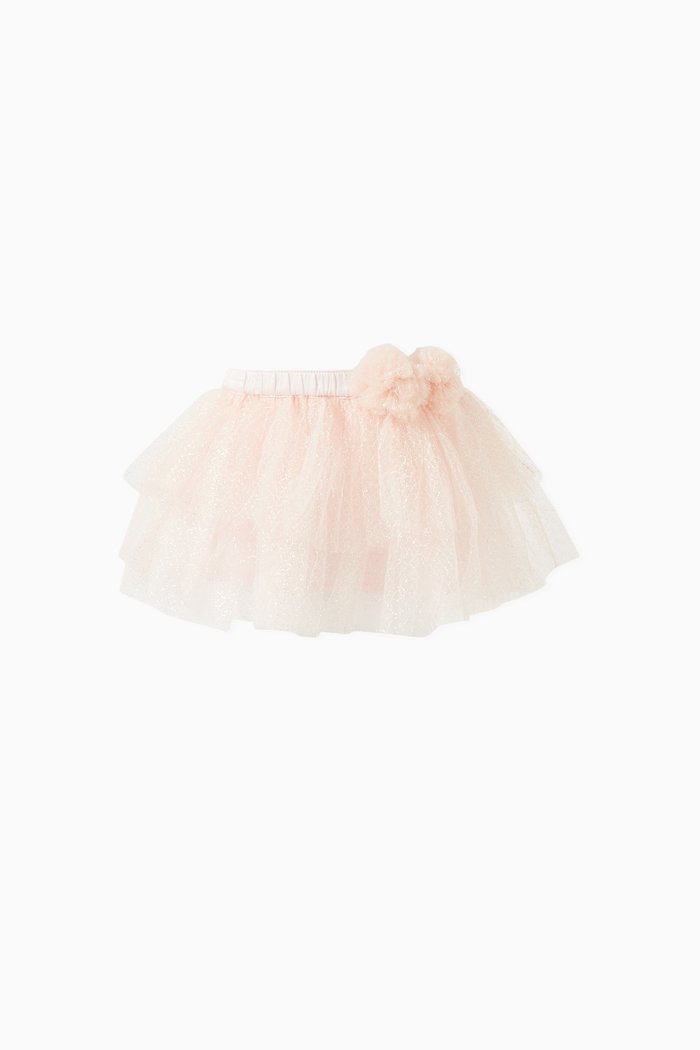 

Bébé Shimmer Shine Skirt in Tulle, Pink