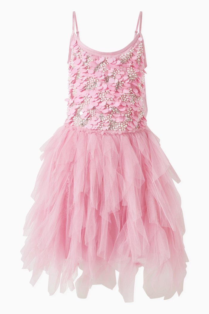 

L'Artiste Sequin-embellished Tutu Dress, Purple