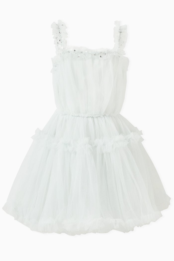 

Easel Dress in Tulle, Blue