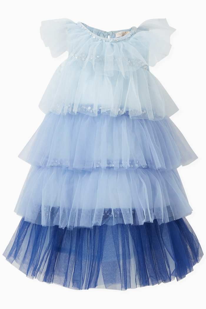 

Bébé Josette Dress in Tulle, Blue