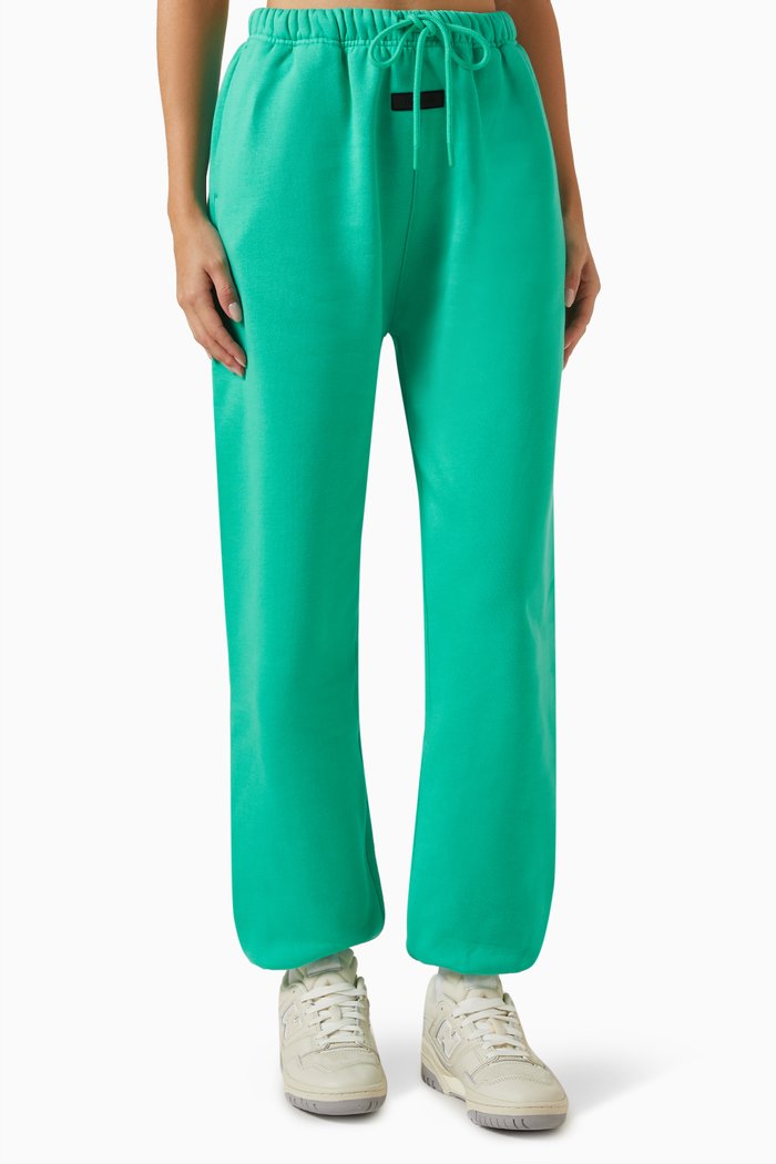 

Essentials Sweatpants in Cotton-fleece, Green