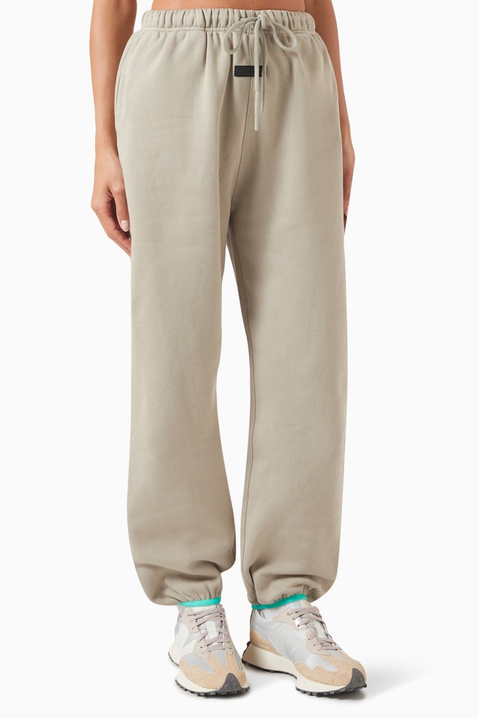 

Essentials Sweatpants in Cotton-blend Fleece, Grey