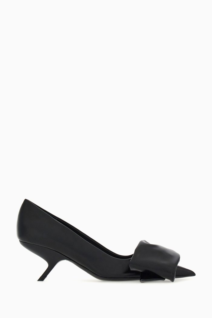 

Erica 55 Pumps in Smooth Leather, Black