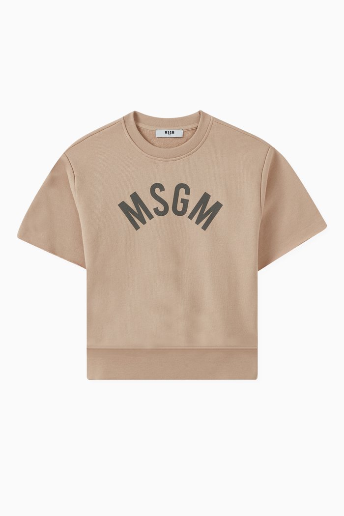 

Logo-print Sweatshirt, Neutral