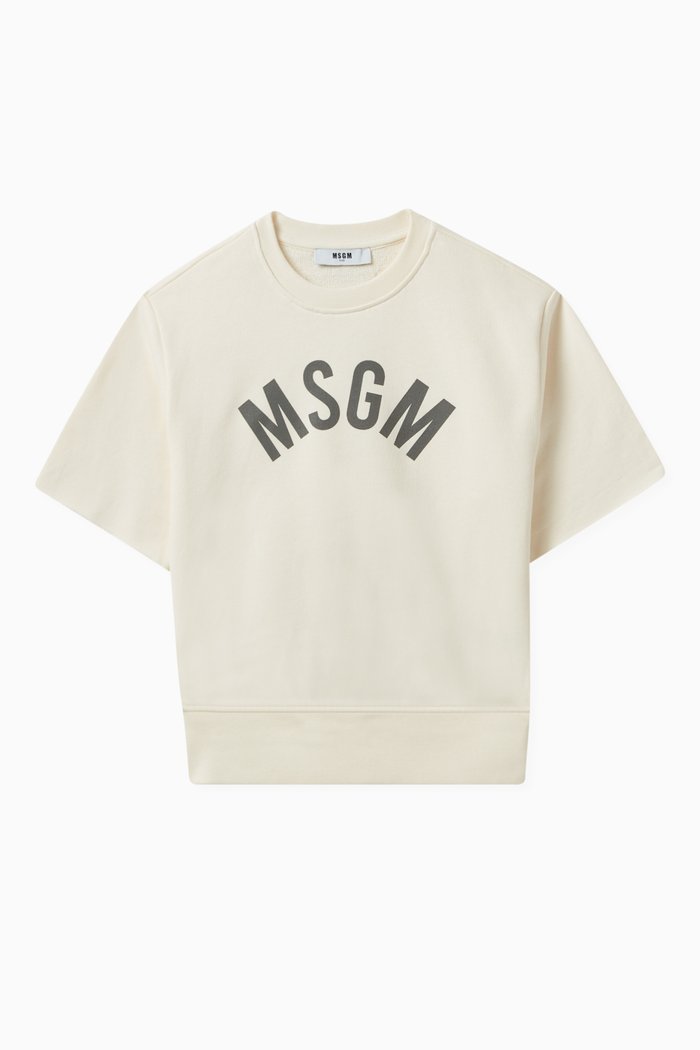 

Logo-print Sweatshirt, Neutral