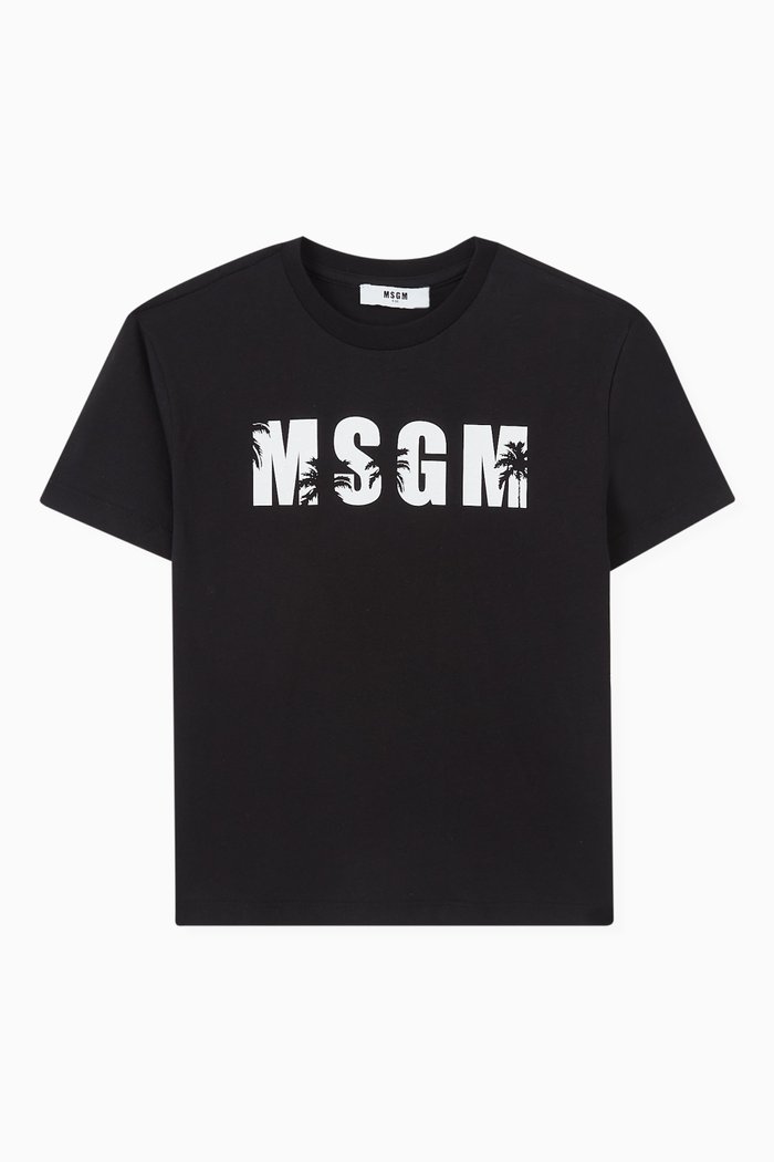 

Logo T-shirt in Cotton, Black