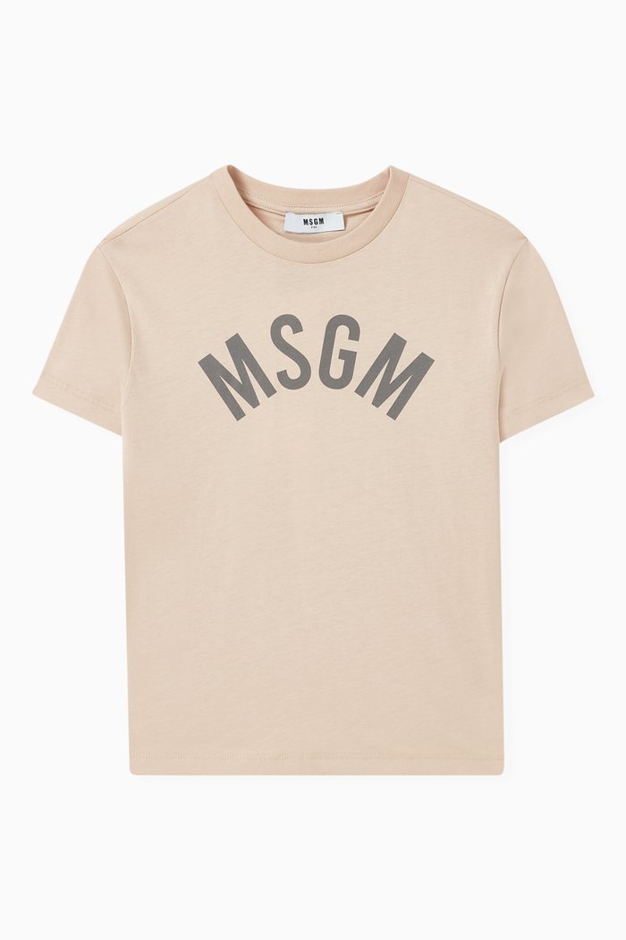 

Logo T-Shirt in Cotton, Neutral