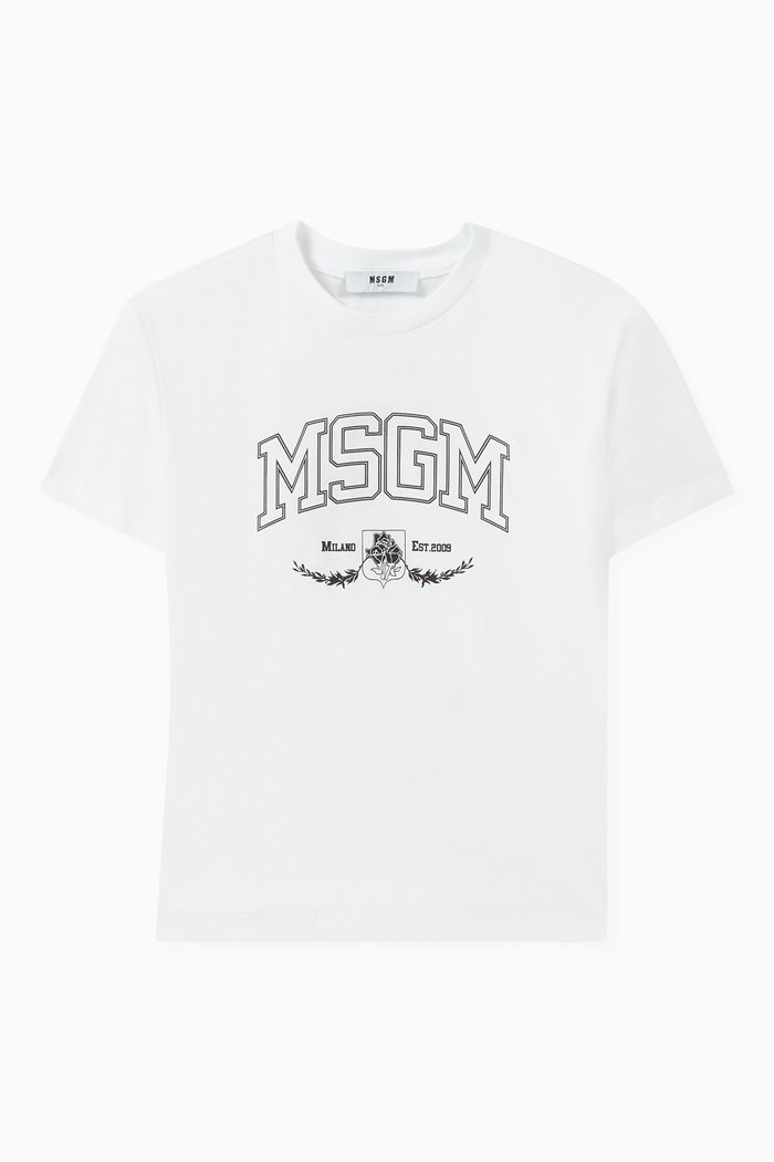 

Logo T-Shirt in Cotton, White
