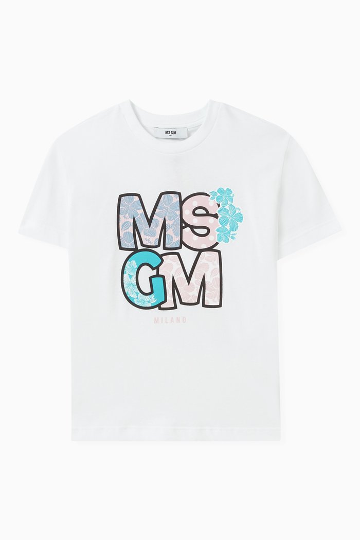 

Logo T-Shirt in Cotton, White
