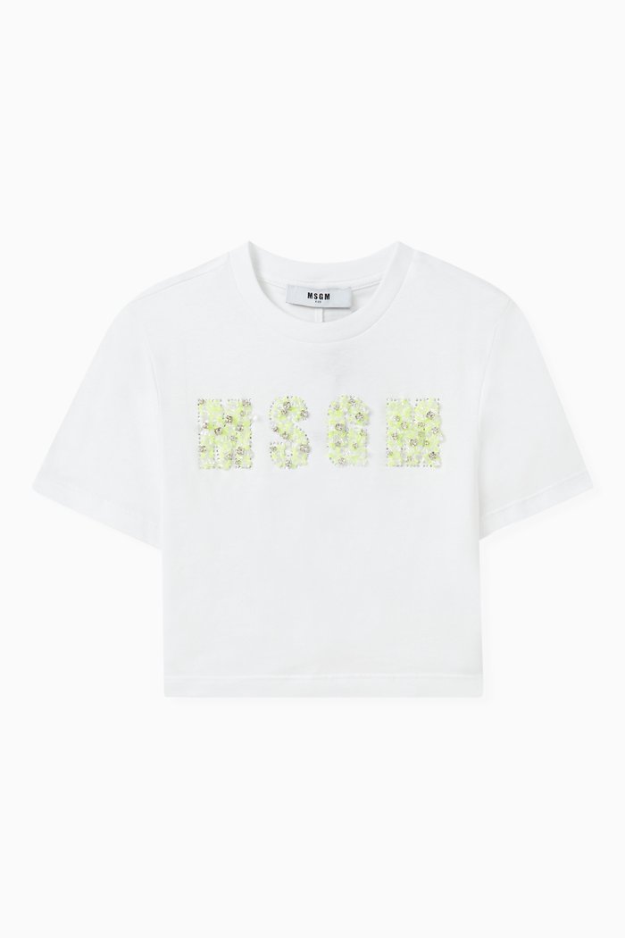 

Logo T-Shirt in Cotton, White