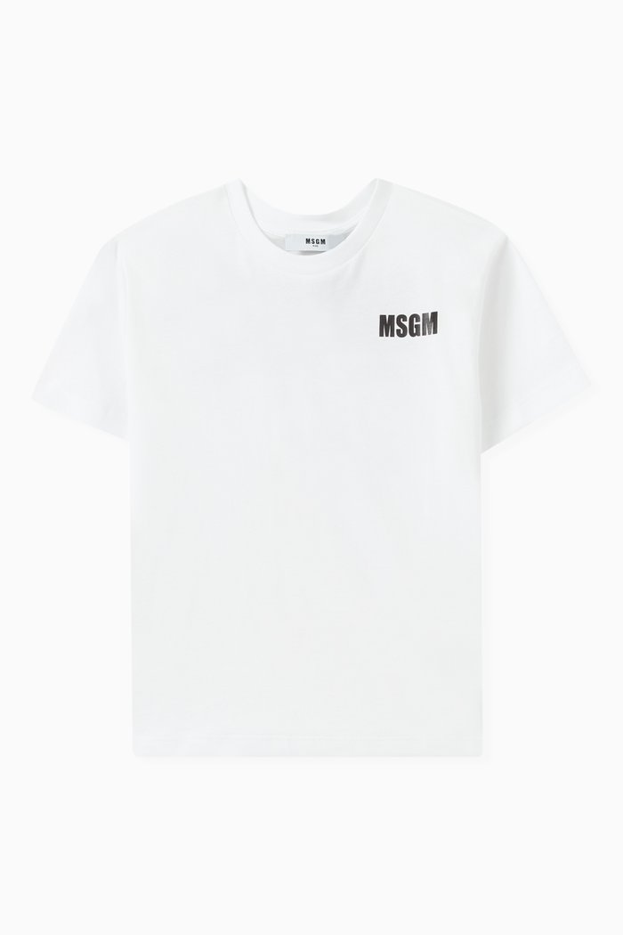 

Logo T-Shirt in Cotton, White