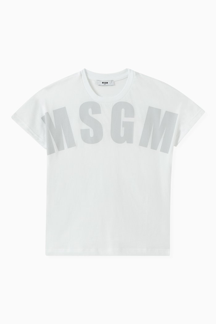 

Logo-print T-shirt in Cotton, White