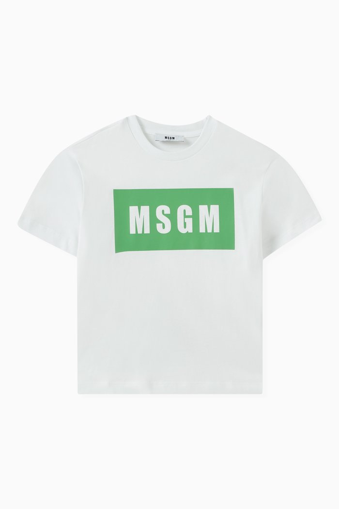 

Logo-print T-shirt in Cotton, White