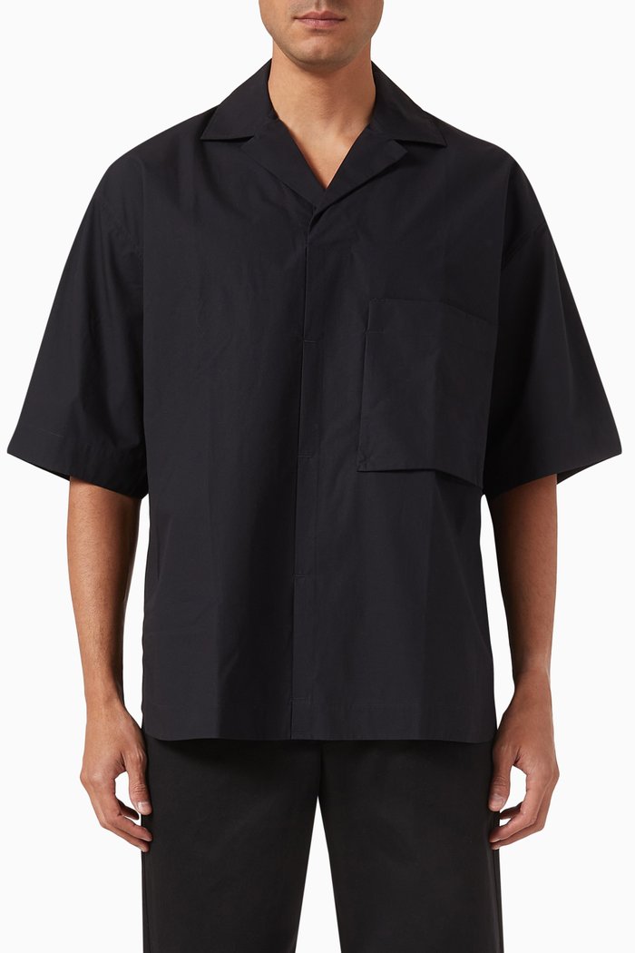 

Le Haut Polo Shirt in Cotton-poplin, Blue