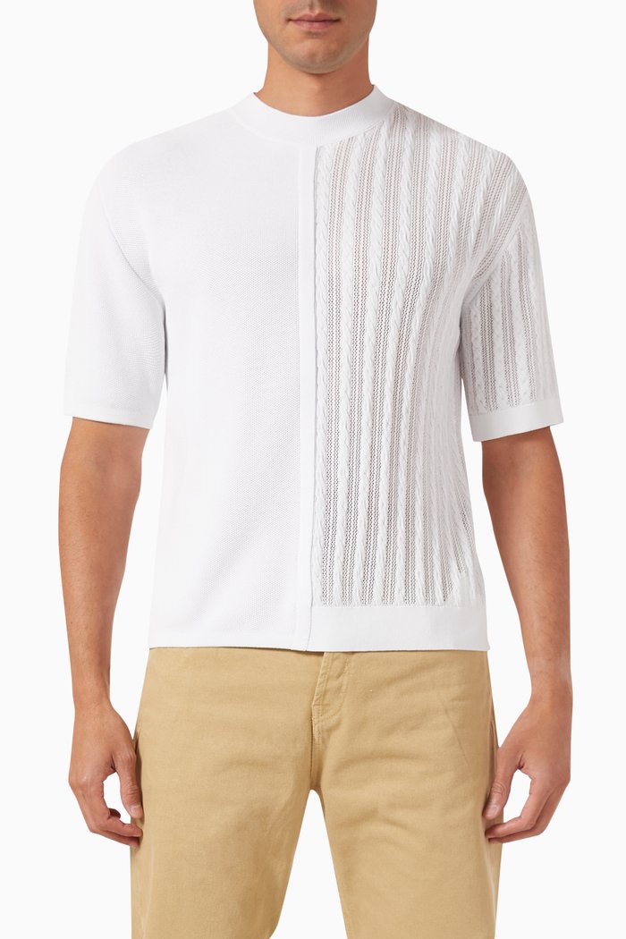 

Le Haut Juego T-shirt in Viscose Blend, Neutral