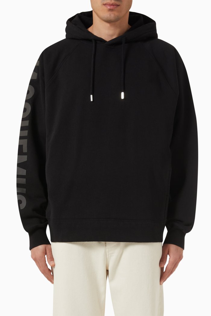 

Le Sweatshirt Typo in Cotton, Black