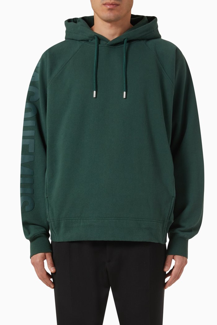 

Le Sweatshirt Typo in Cotton, Green