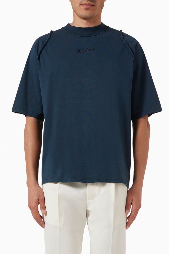 

Le T-shirt in Cotton, Blue