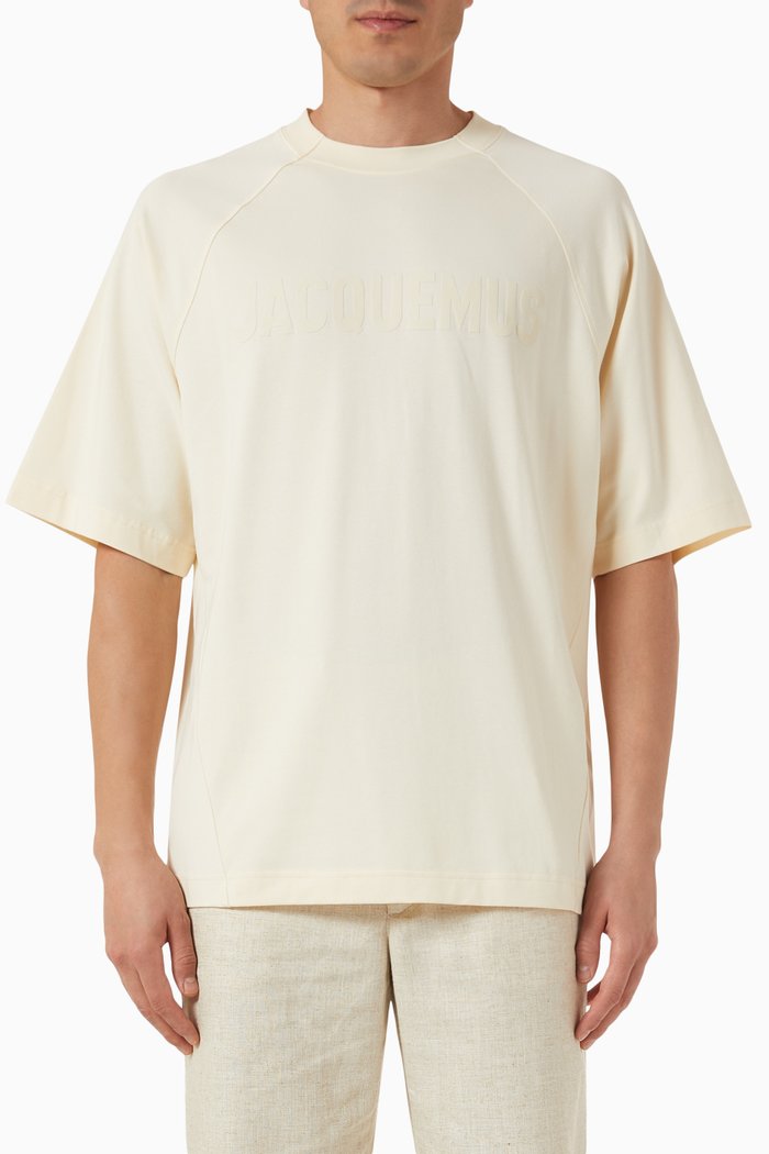 

Le T-shirt Typo in Cotton, Neutral
