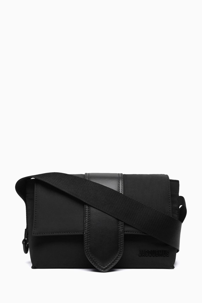 

Le Petit Messenger Bag in Nylon, Black