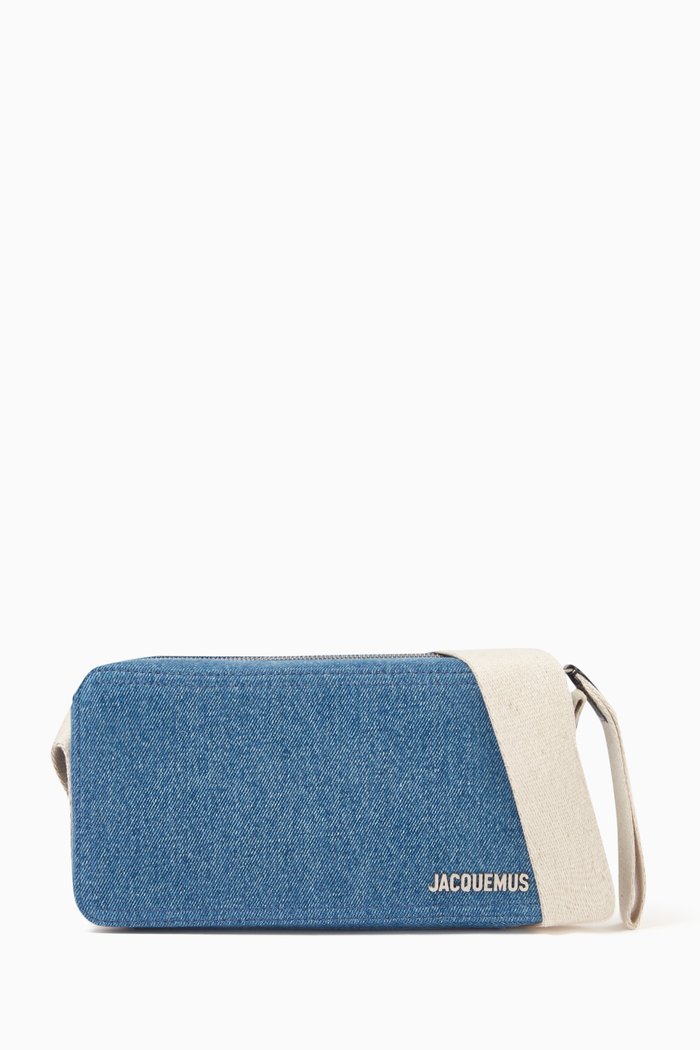 

Le Cuerda Logo-embellished Bag in Denim, Blue