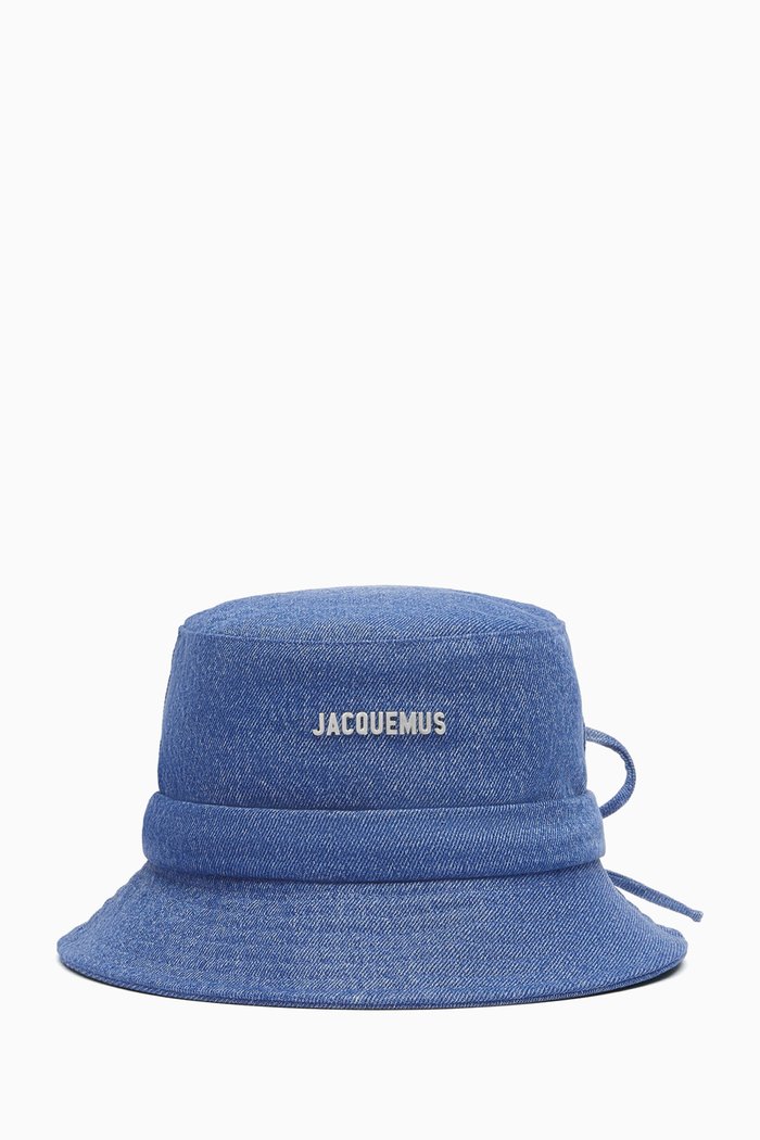 

Le Bob Gadjo Bucket Hat in Denim, Blue