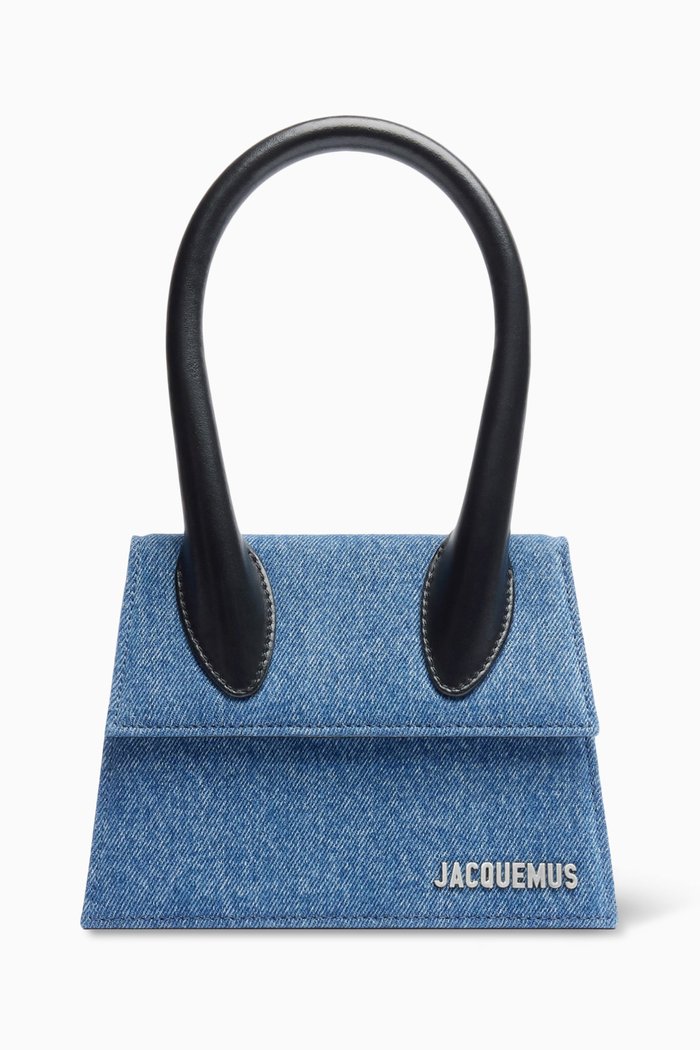 

Medium Le Chiquito Tote Bag in Denim, Blue