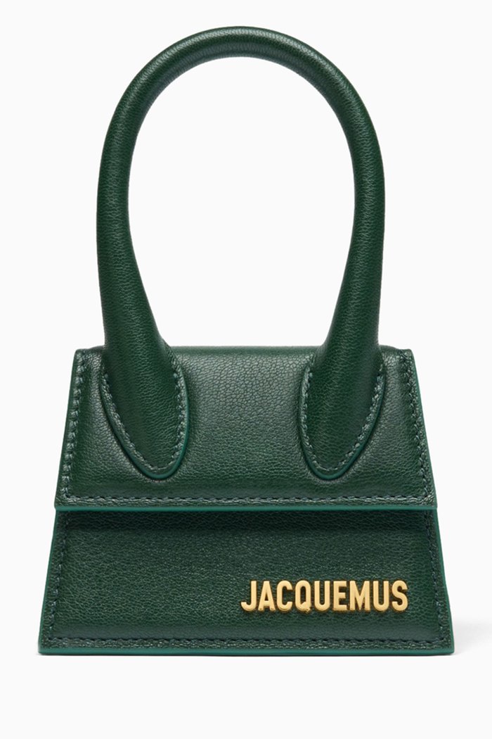 

Mini Le Chiquito Handbag in Leather, Green