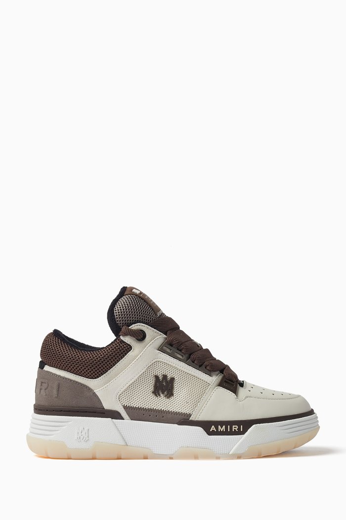 

MA-1 Low-top Sneakers in Leather, Multicolour