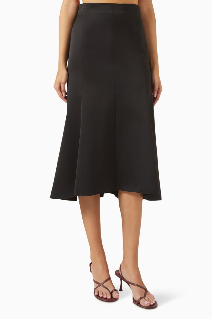 

Arona Midi Skirt, Black