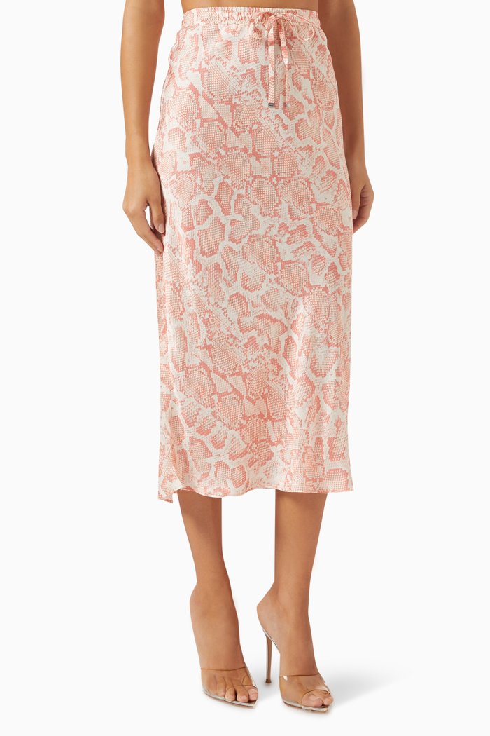 

Advance Casual Midi Skirt, Pink