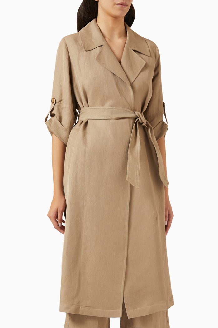 

Appia Trench Coat, Neutral